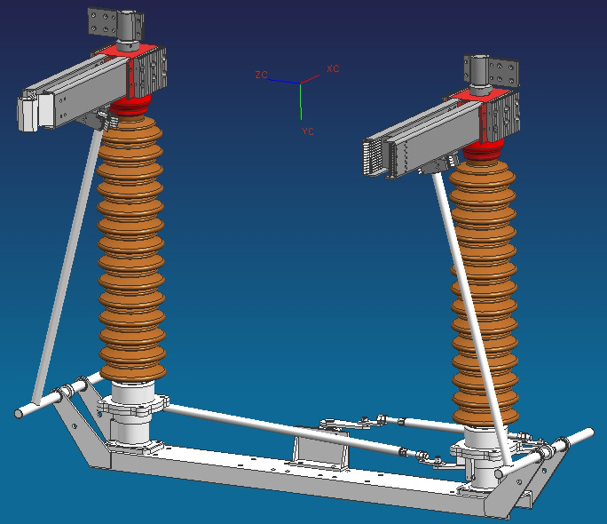 戶(hù)外高壓隔離（接地）開(kāi)關(guān)（GW4-126G GW5-126G）